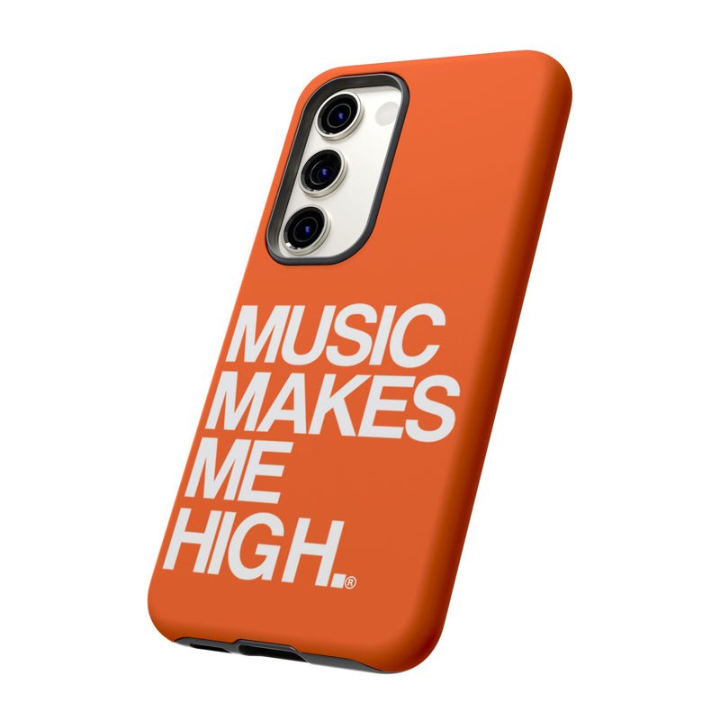 MMMH Classic Phone Case: Orange | White