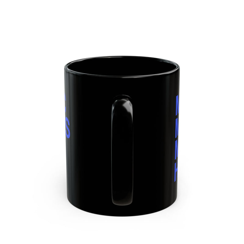 MMMH Black Mug: Heather Sport Royal