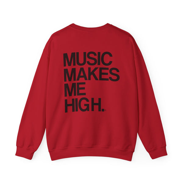 MMMH Unisex Sweatshirt: Cherry Red | Black