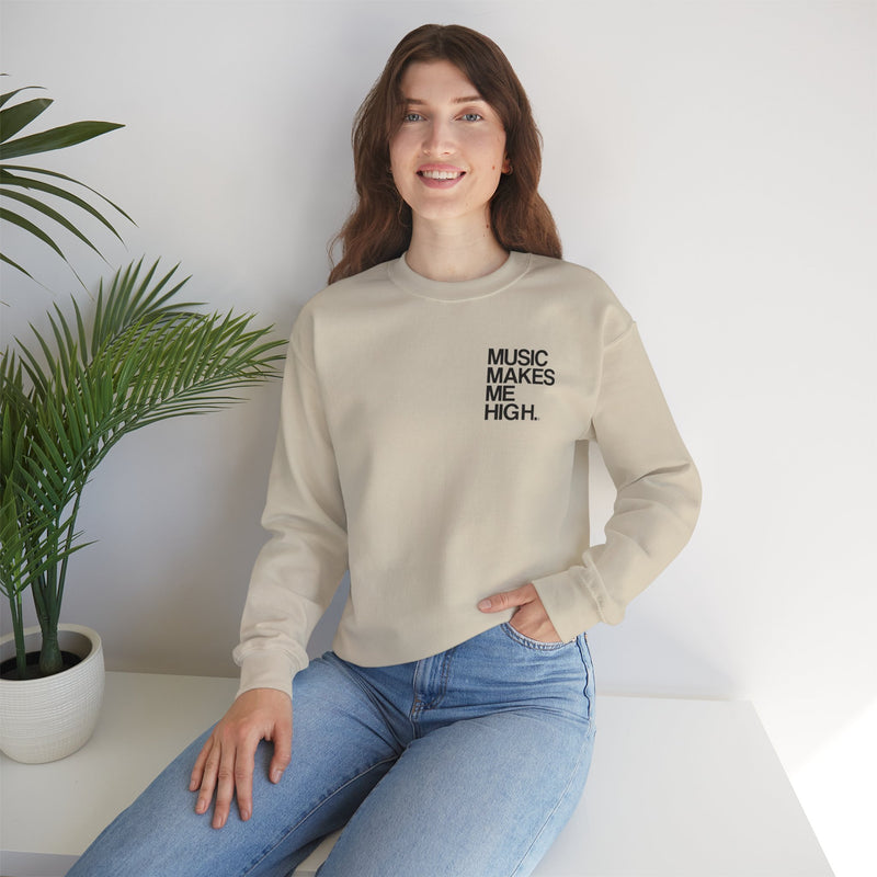 MMMH Unisex Sweatshirt: Sand | Black Lettering