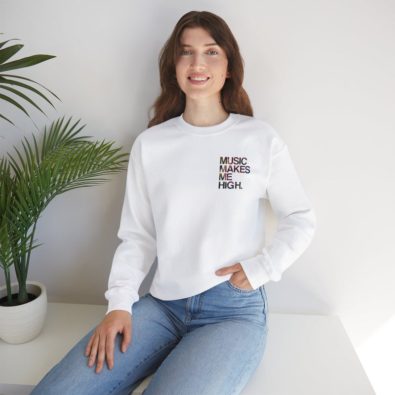 MMMH Unisex Sweatshirt: White | Floral