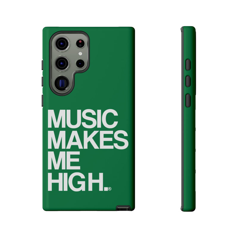 MMMH Classic Phone Case: Dark Green | White