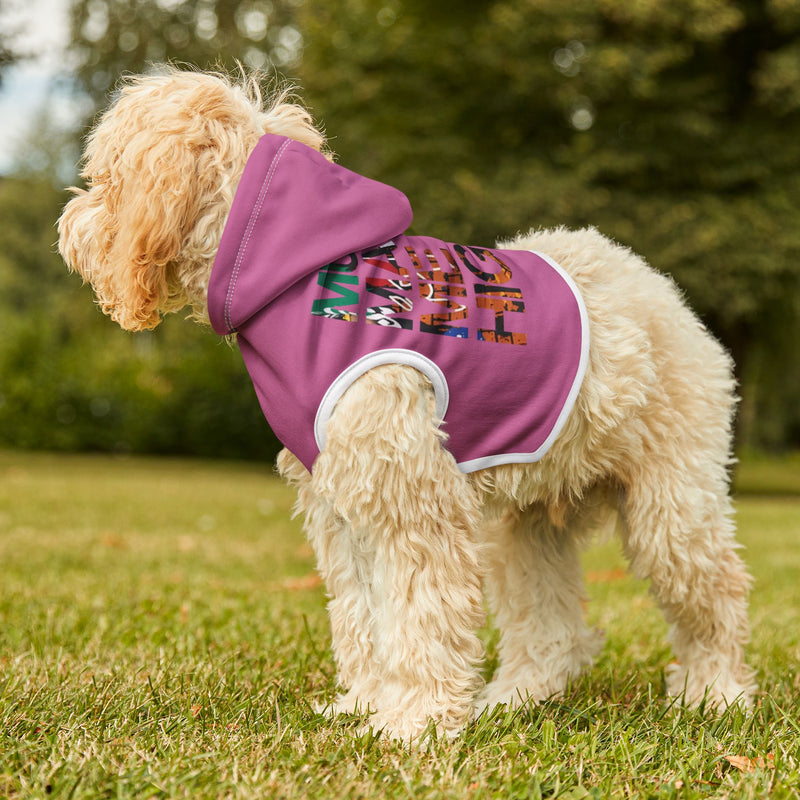 MMMH Pet Hoodie: Light Pink | Graffiti