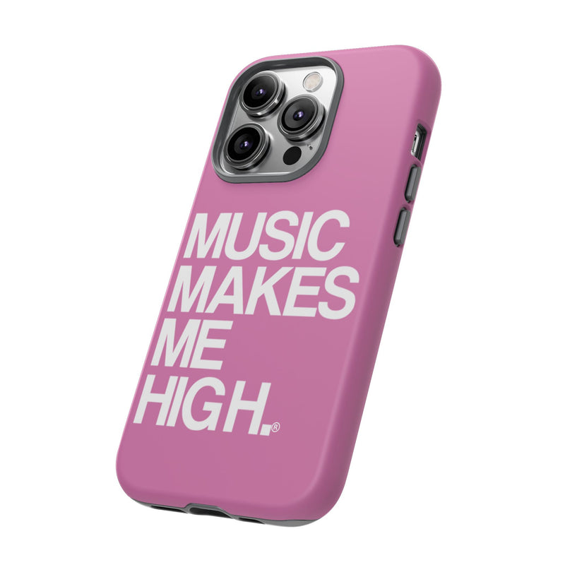 MMMH Classic Phone Case: Light Pink | White