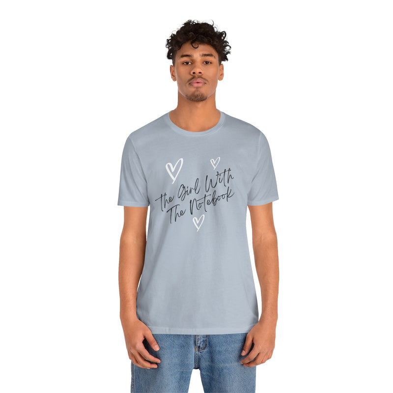TGWTN Unisex T-Shirt: White/Black | Light Blue