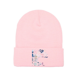 MMMH Beanie: Light Pink | Flowers