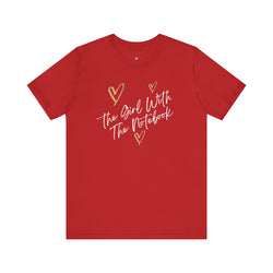 TGWTN Unisex T-Shirt: Brown/White | Red