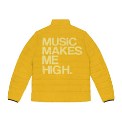 MMMH Men's Puffer Jacket: Yellow | Light Yellow