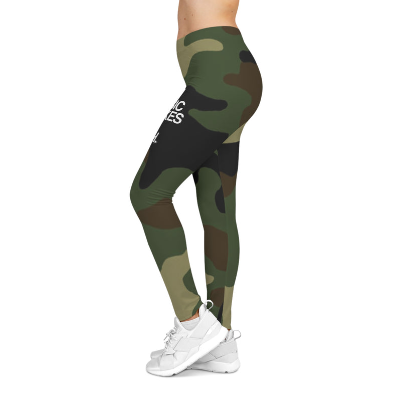 MMMH Leggings: Camo | White