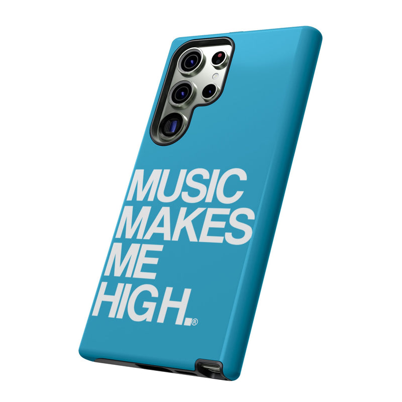 MMMH Classic Phone Case: Turquoise | White