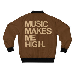 MMMH Unisex Bomber Jacket: Brown | Tan