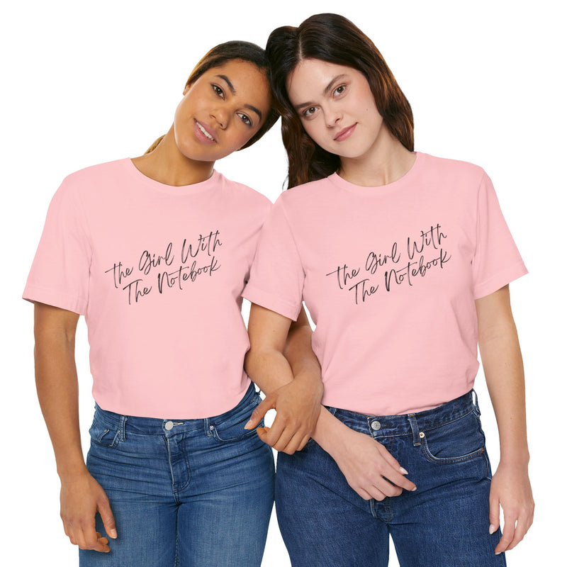 TGWTN Unisex T-Shirt: Black | Light Pink