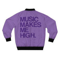 MMMH Unisex Bomber Jacket: Light Purple | Purple