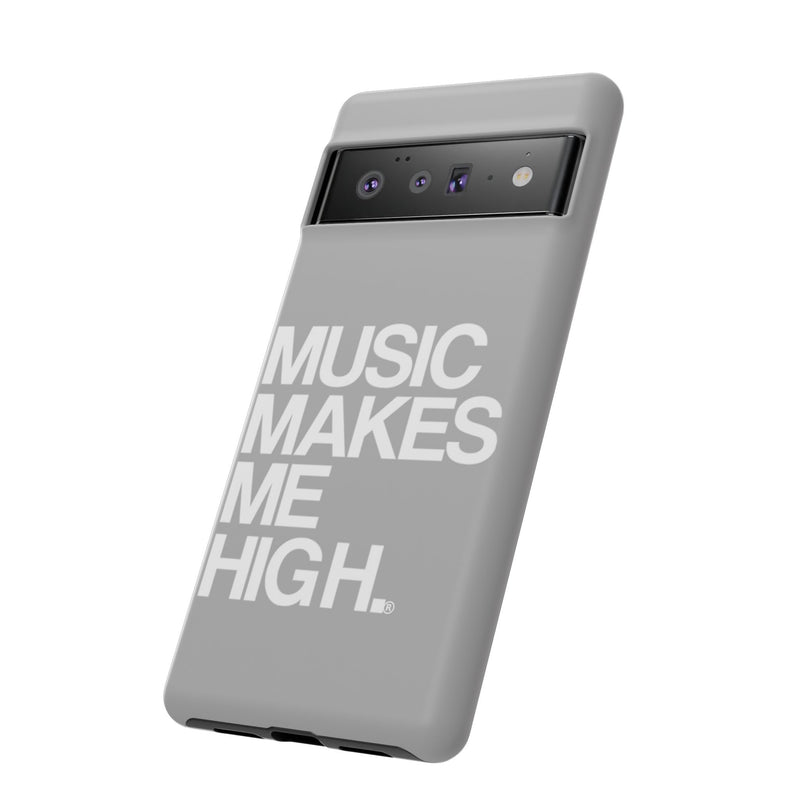 MMMH Classic Phone Case: Light Grey | White