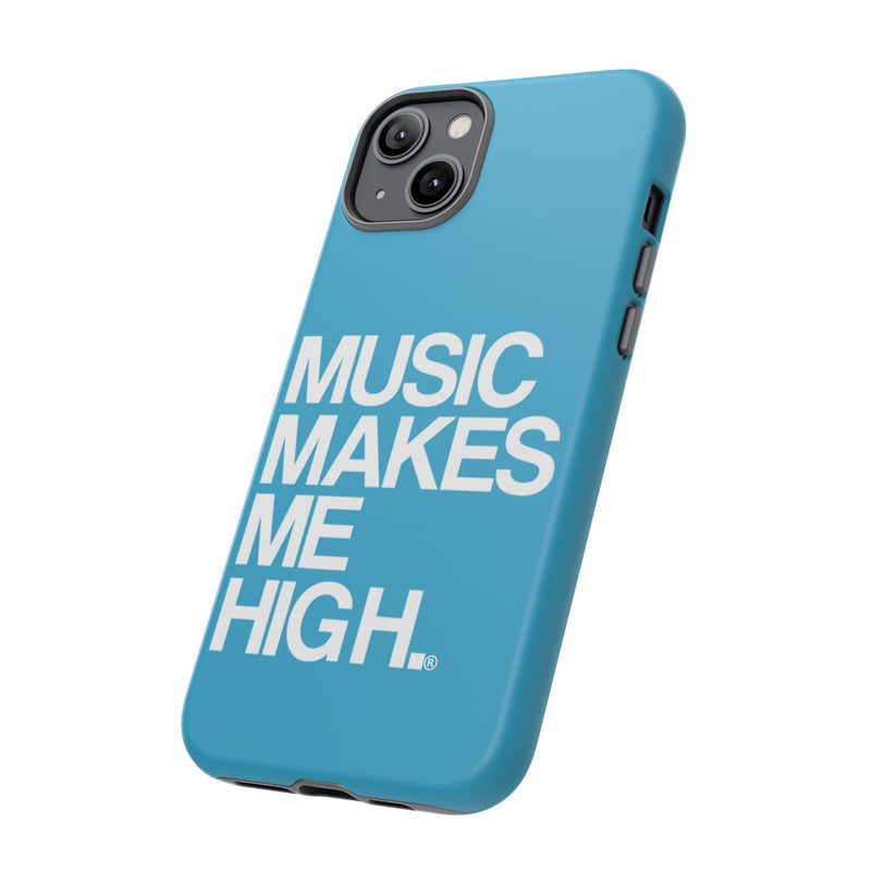 MMMH Classic Phone Case: Turquoise | White