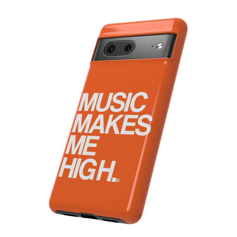 MMMH Classic Phone Case: Orange | White