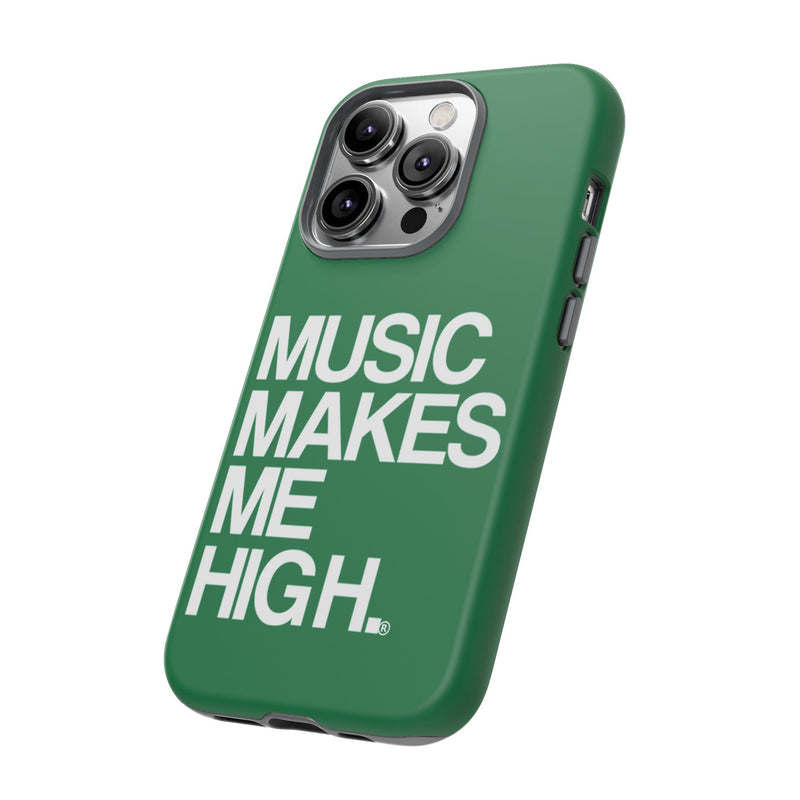 MMMH Classic Phone Case: Dark Green | White