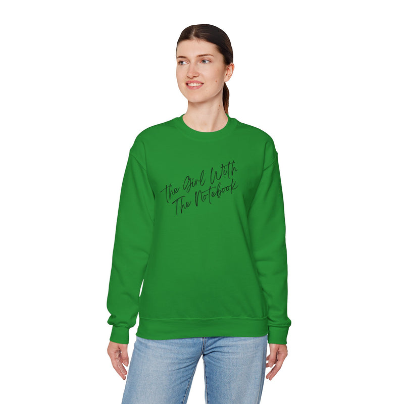 TGWTN Unisex Sweatshirt: Black | Irish Green