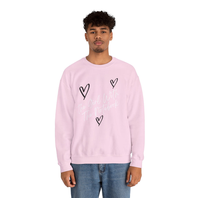 TGWTN Unisex Sweatshirt: Black/White | Light Pink