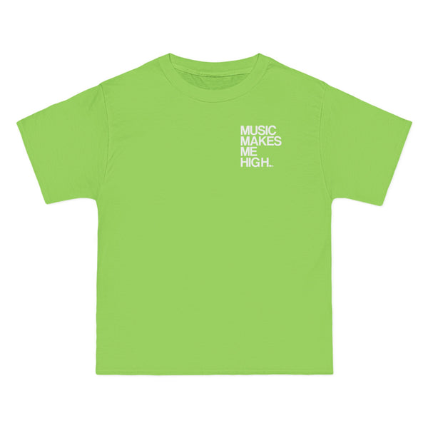 MMMH Unisex T-Shirt: Lime | White Lettering