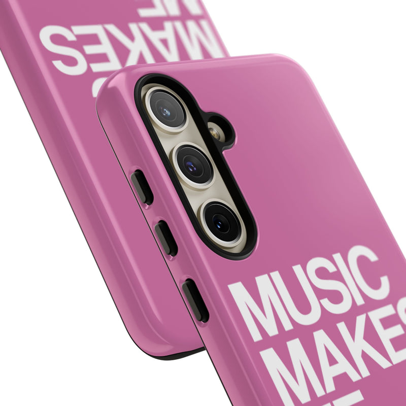 MMMH Classic Phone Case: Light Pink | White