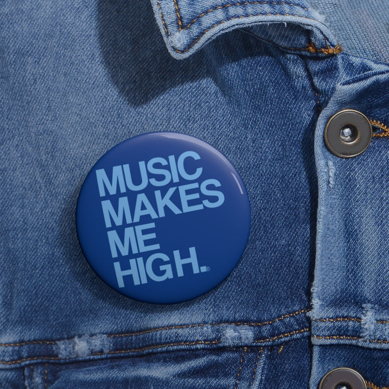 MMMH Round Pin: Dark Blue | Light Blue