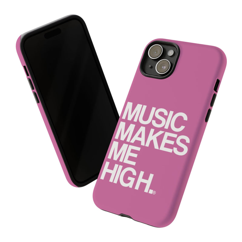 MMMH Classic Phone Case: Light Pink | White