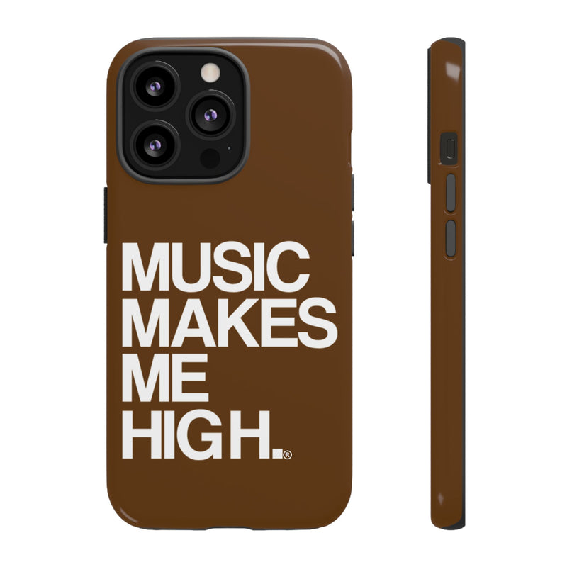 MMMH Classic Phone Case: Brown | White