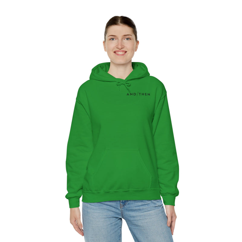 IJTT Unisex Hoodie: AT Slash Black | Green