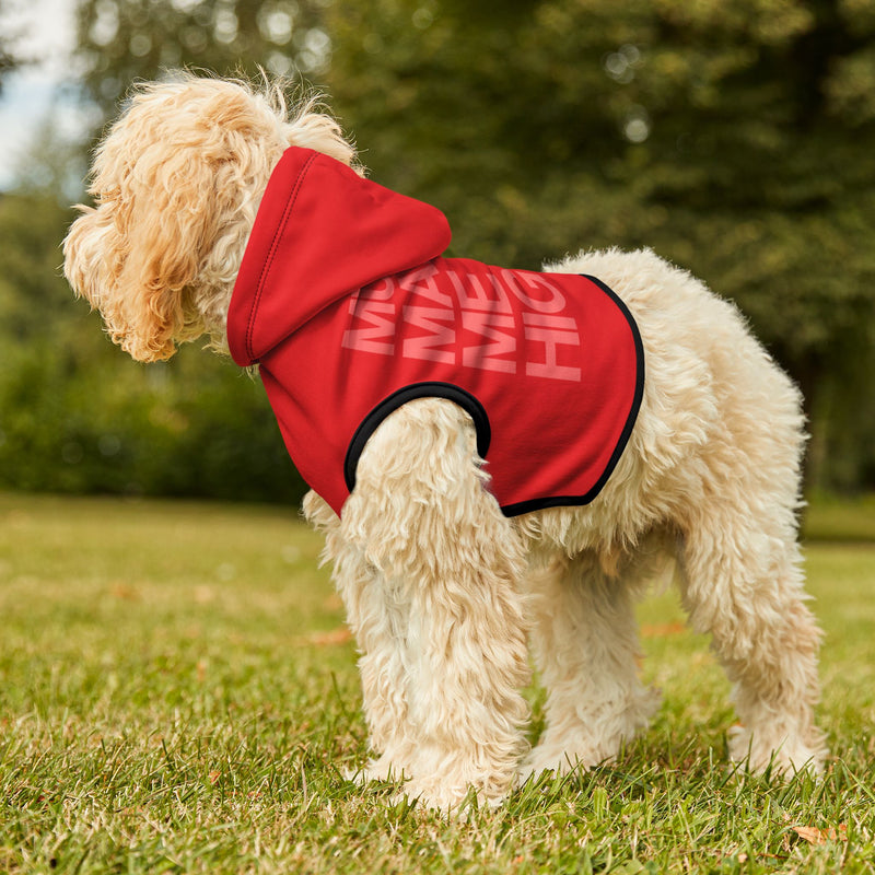 MMMH Pet Hoodie: Red | Light Red