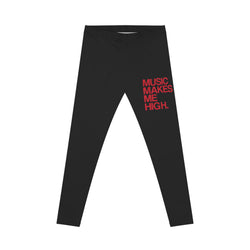 MMMH Leggings: Black | Red