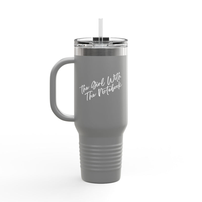 TGWTN Insulated Mug: White | Grey