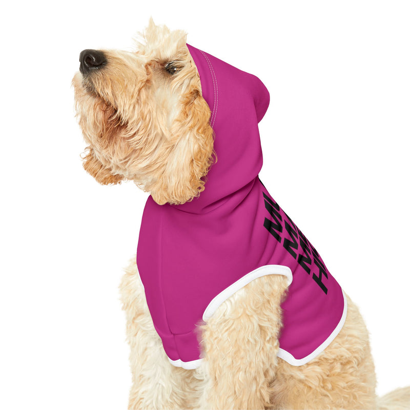 MMMH Pet Hoodie: Pink | Black