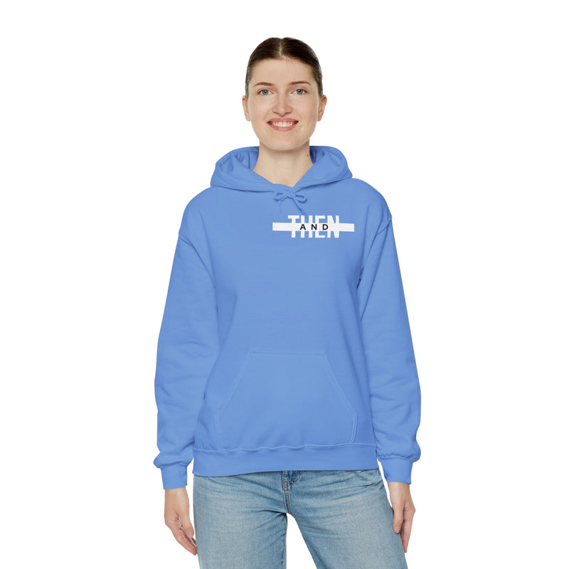 IJTT Unisex Hoodie: AT Strike White | Carolina Blue