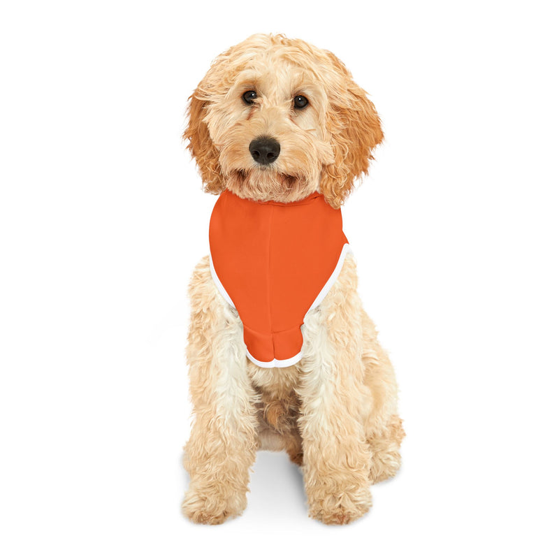 MMMH Pet Hoodie: Orange | Black