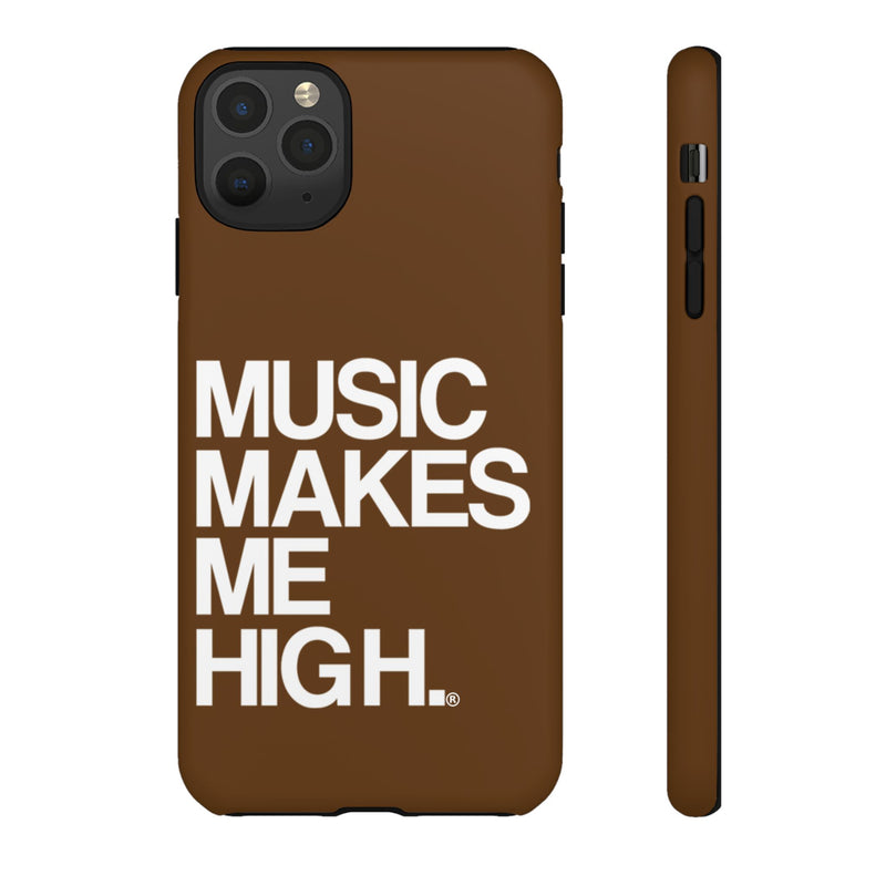 MMMH Classic Phone Case: Brown | White