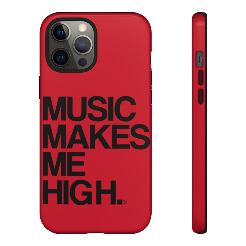 MMMH Classic Phone Case: Dark Red | Black