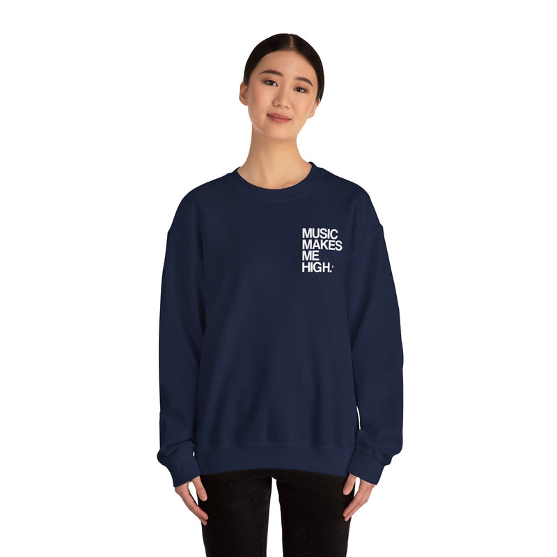 MMMH Unisex Sweatshirt: Navy | White