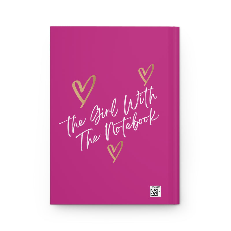 TGWTN Hardcover Journal: Brown/White | Pink