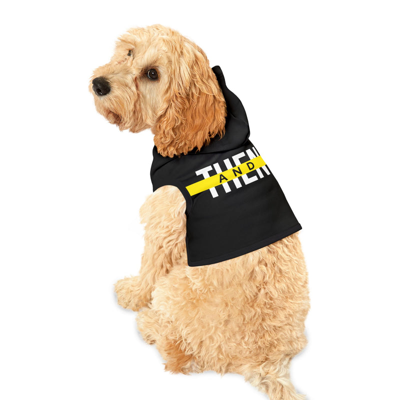 IJTT Pet Hoodie: AT Strike White/Yellow | Black