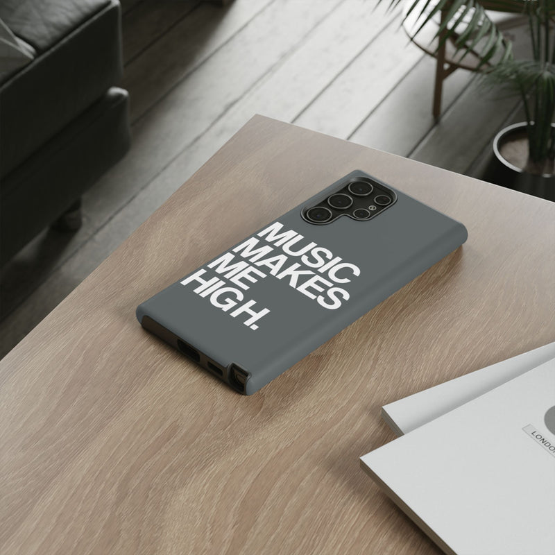 MMMH Phone Case: Dark Grey | White