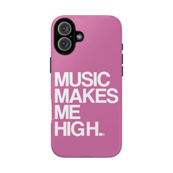 MMMH Classic Phone Case: Light Pink | White