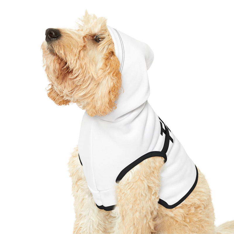 IJTT Pet Hoodie: AT Strike Black | White