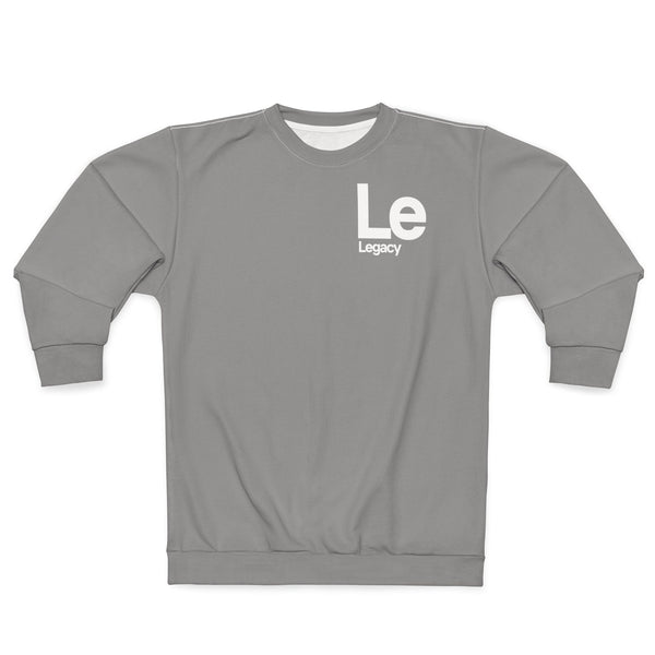 NOVL Unisex Sweatshirt: Legacy Grey | White