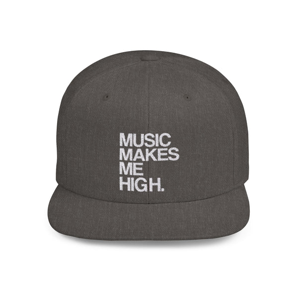 MMMH Classic Snapback: Dark Heather_White