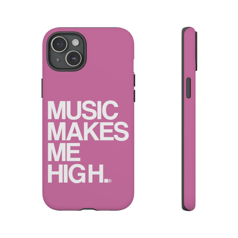 MMMH Classic Phone Case: Light Pink | White