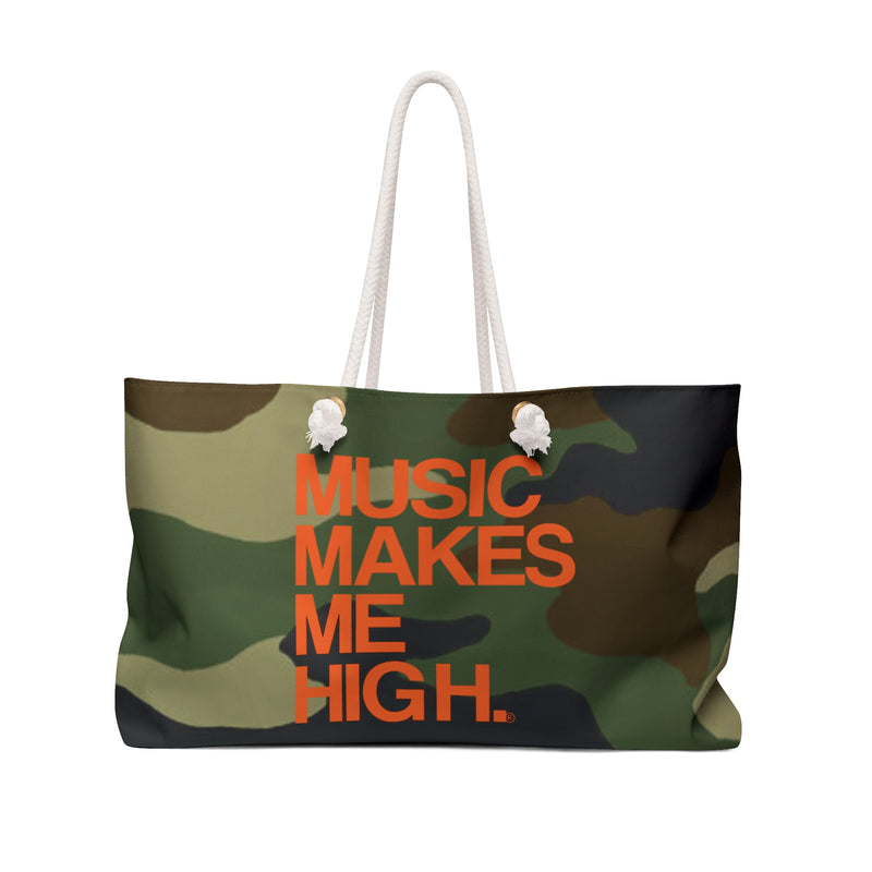 MMMH Weekender Bag (Rope Handle): Camo | Orange