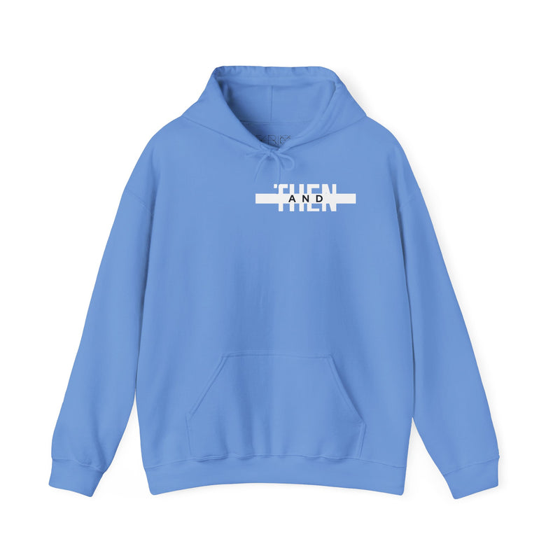 IJTT Unisex Hoodie: AT Strike White | Carolina Blue