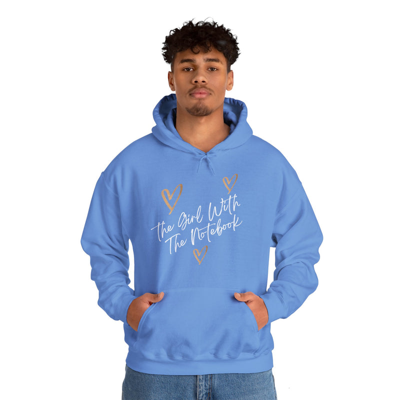 TGWTN Unisex Hoodie: Brown/White | Carolina Blue