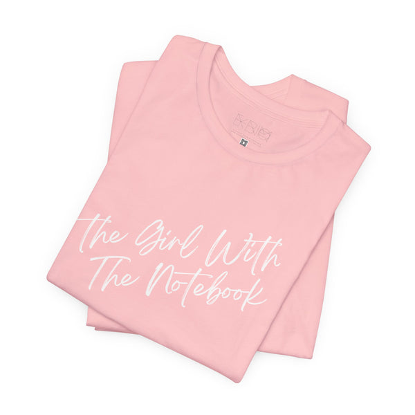 TGWTN Unisex T-Shirt: White | Light Pink